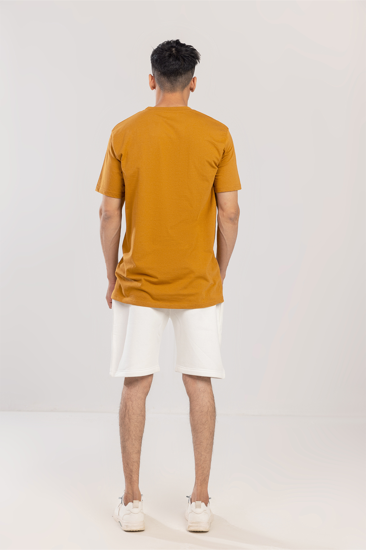 The Classic Men's T-Shirt Brown - Image 3