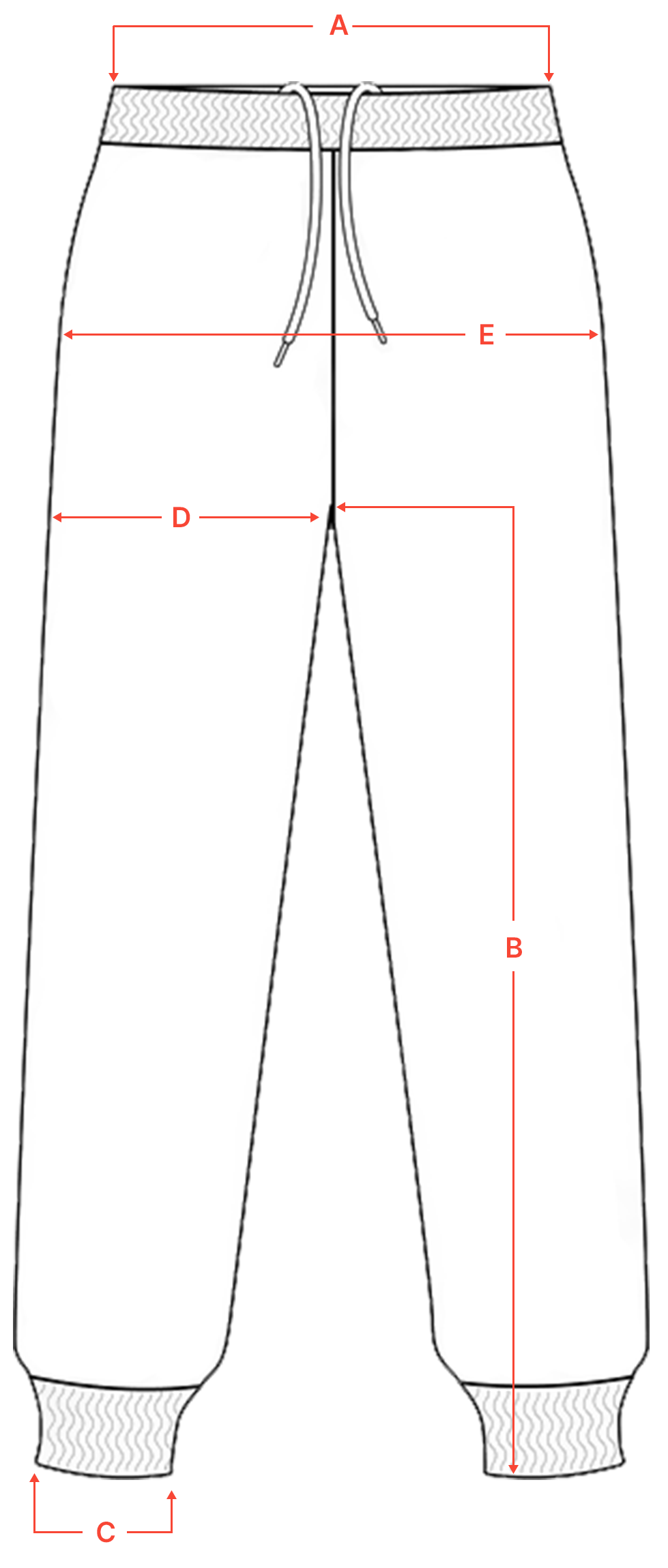 Pant-wireframe